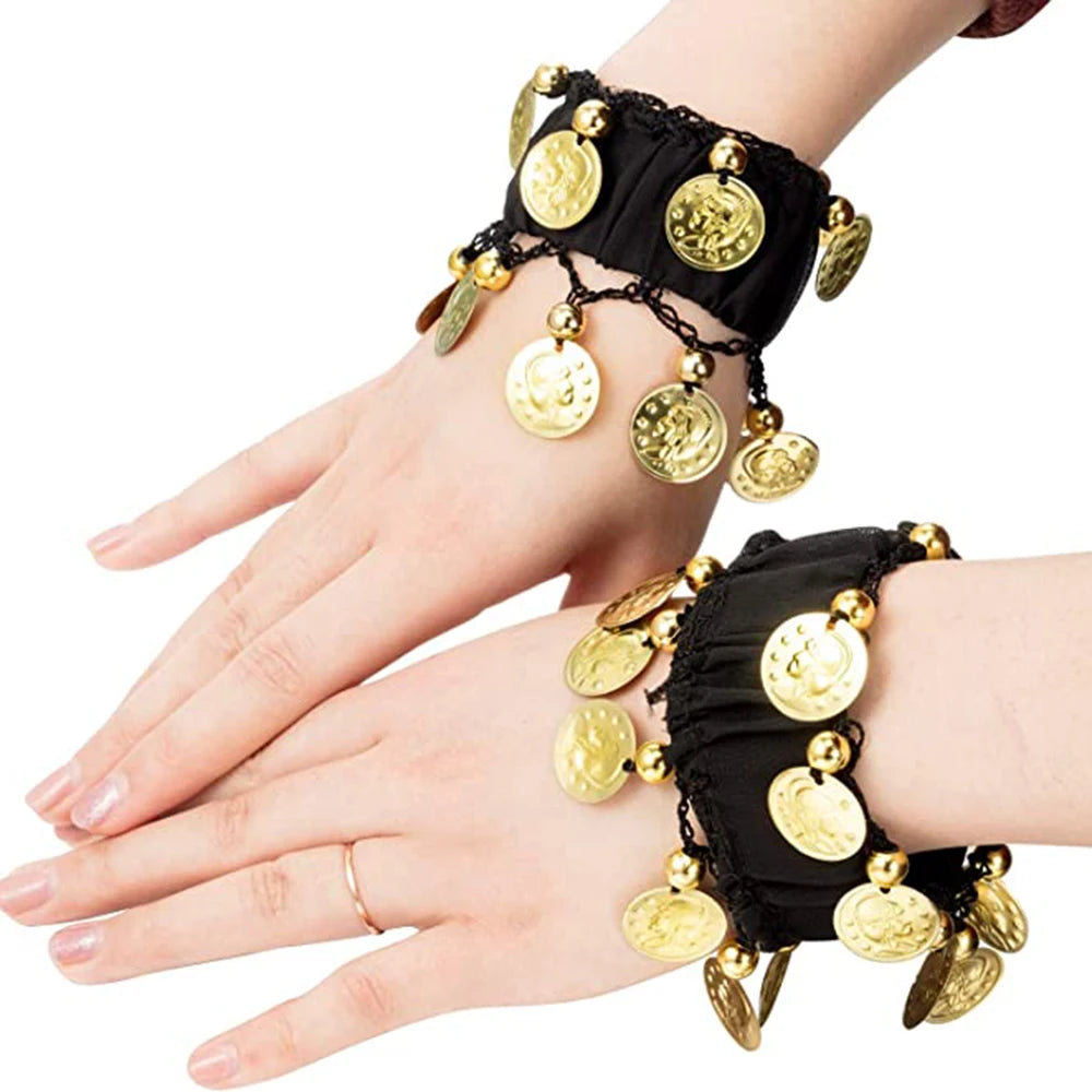 Belly Dance Coin Cuffs