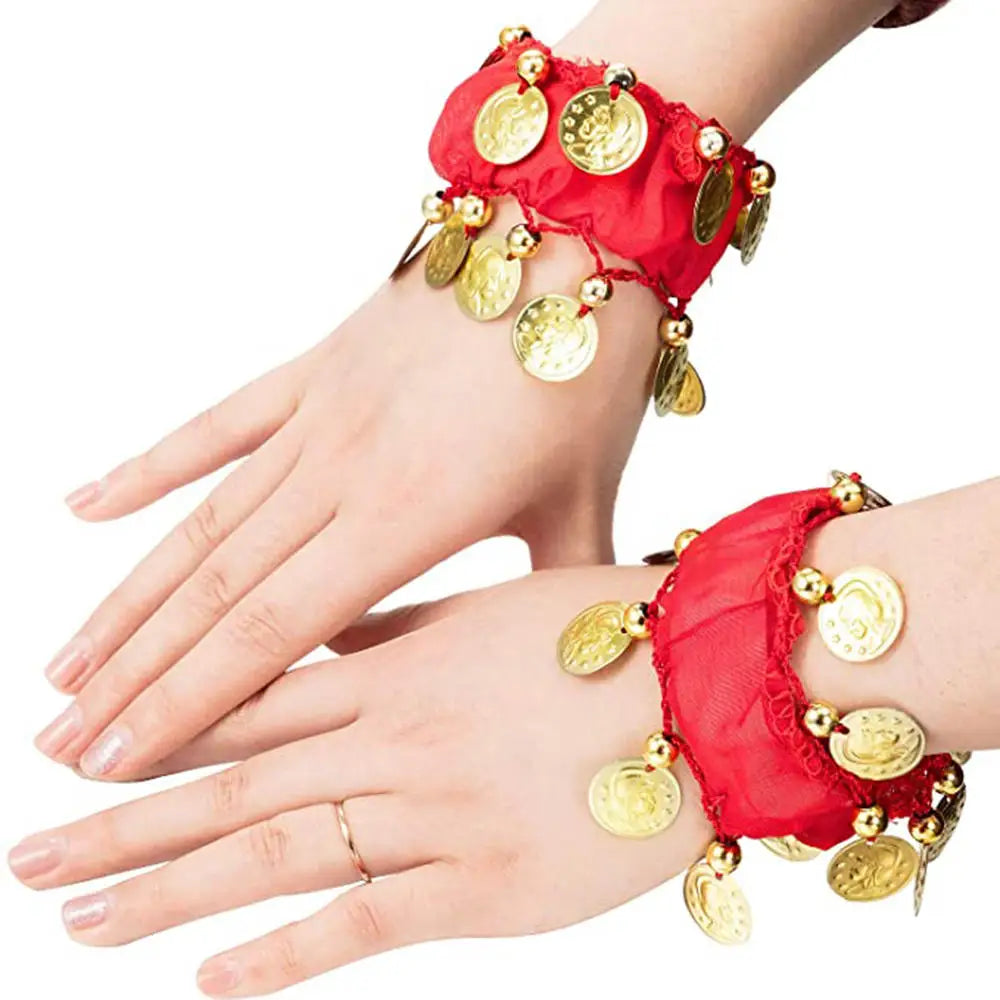 Belly Dance Coin Cuffs