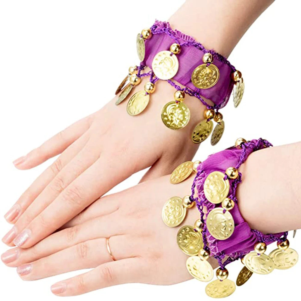 Belly Dance Coin Cuffs