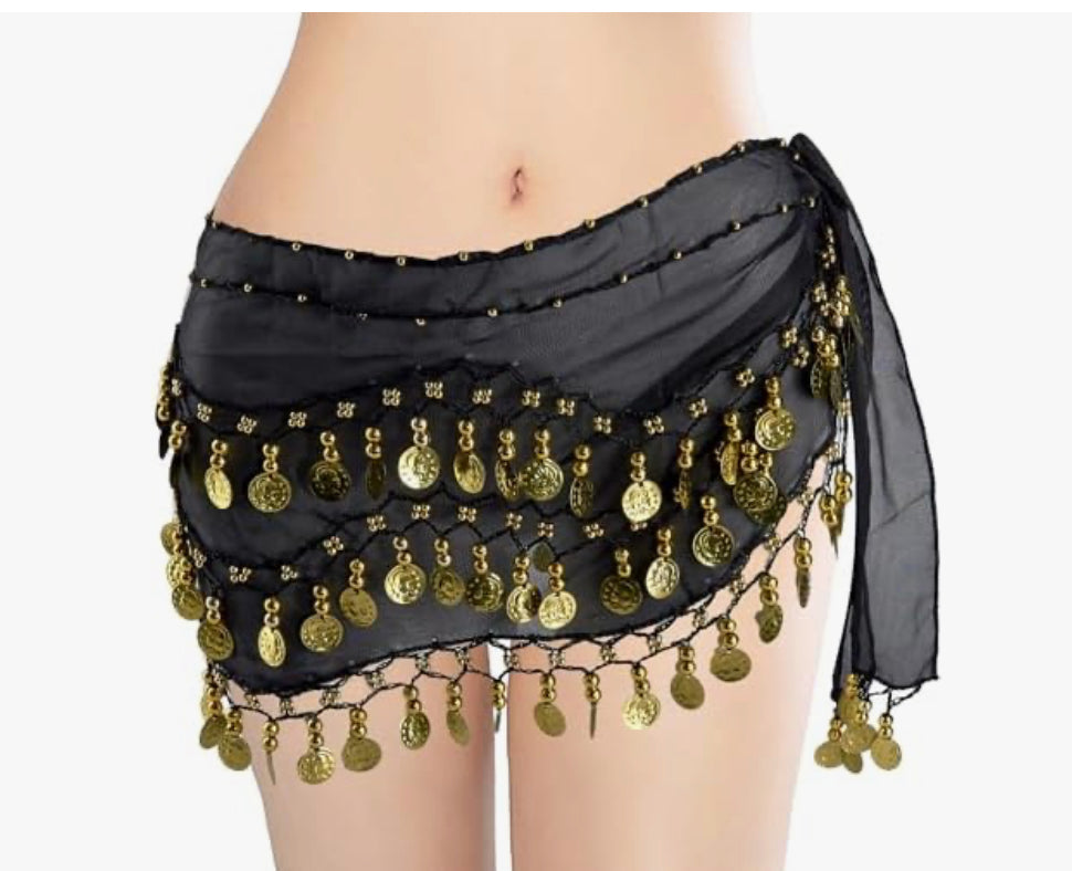 Belly Dance Coin Belt