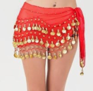 Belly Dance Coin Belt