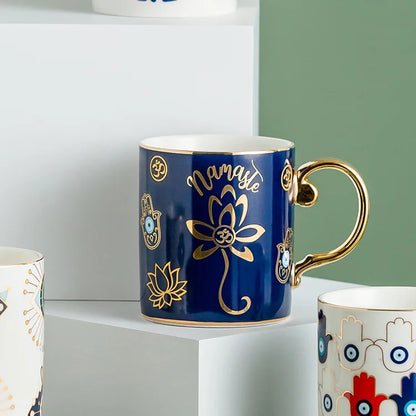 Turkish Evil Eye Ceramic Mug
