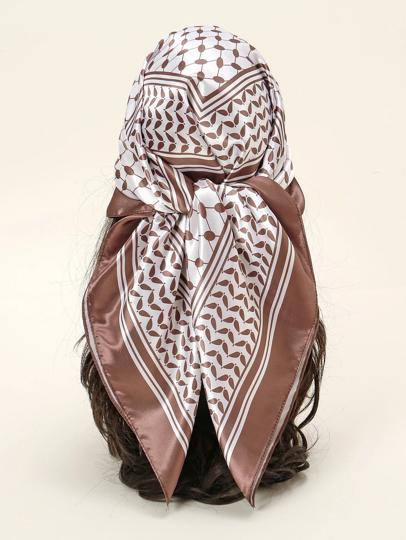 Satin Palestine Keffiyeh Scarf