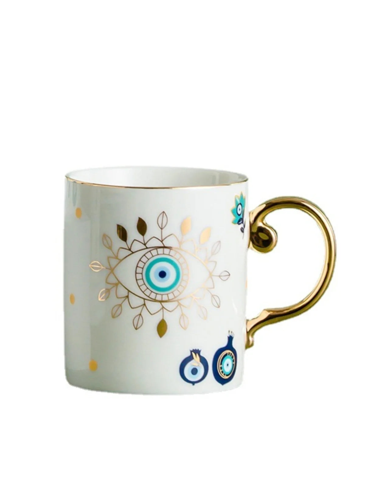 Turkish Evil Eye Ceramic Mug