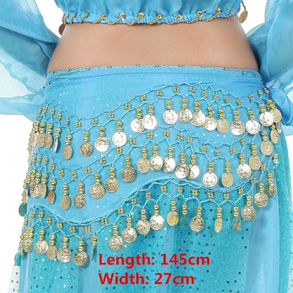 Belly Dance Coin Belt