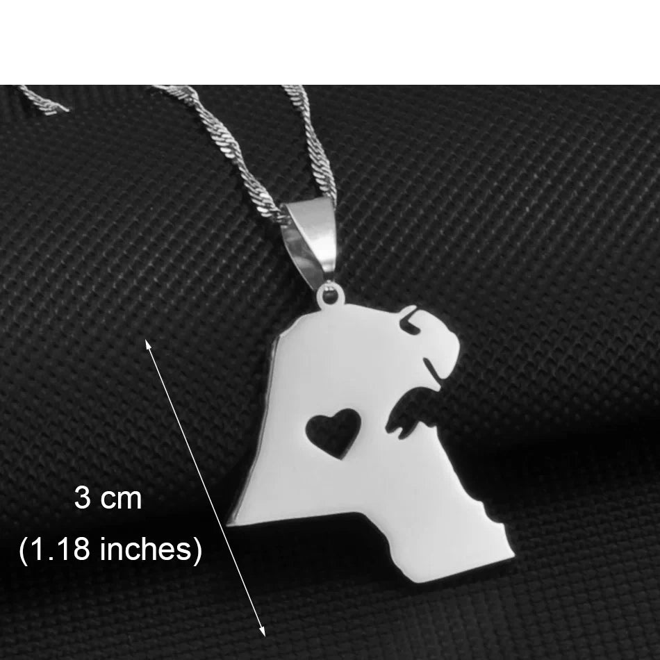 Kuwait Map Necklace